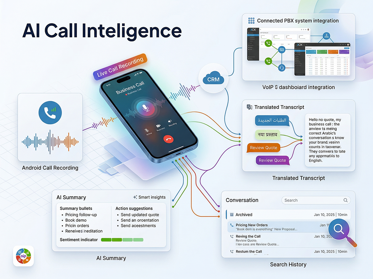 AI-Powered Call Intelligence & Transcription