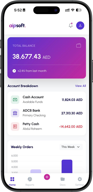 Mobile dashboard